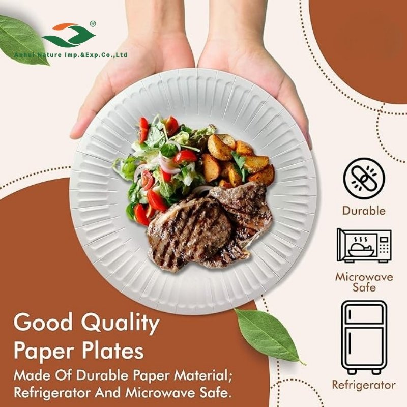 8-Inch Round Paper Plate