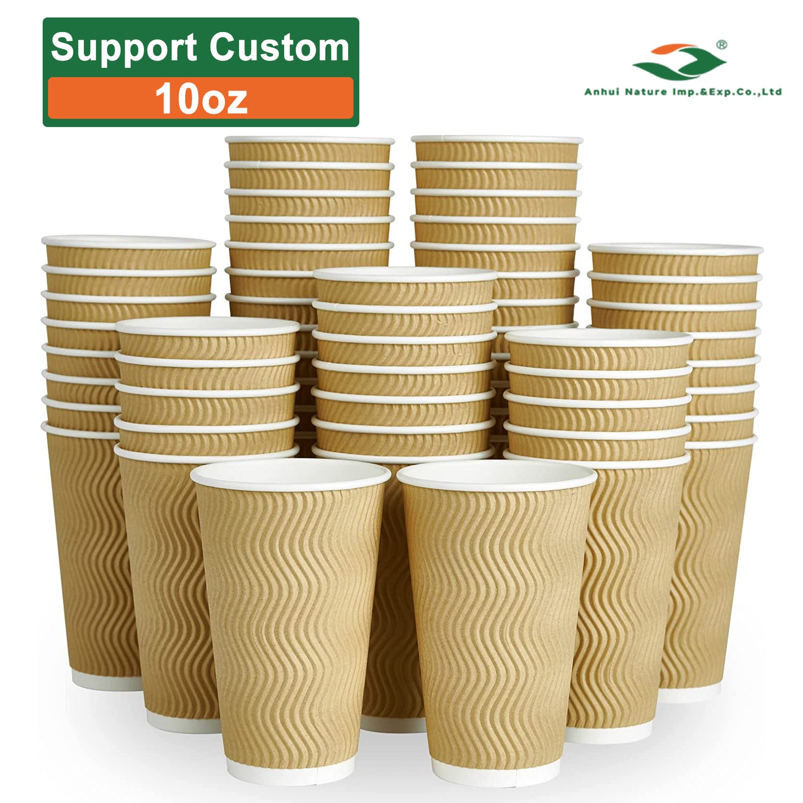 10OZ瓦楞杯 10OZ Ripple-Wall Paper Cup