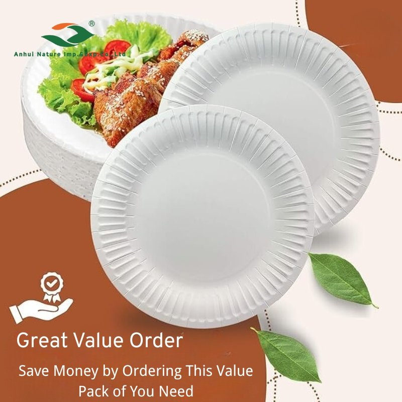 8-Inch Round Paper Plate