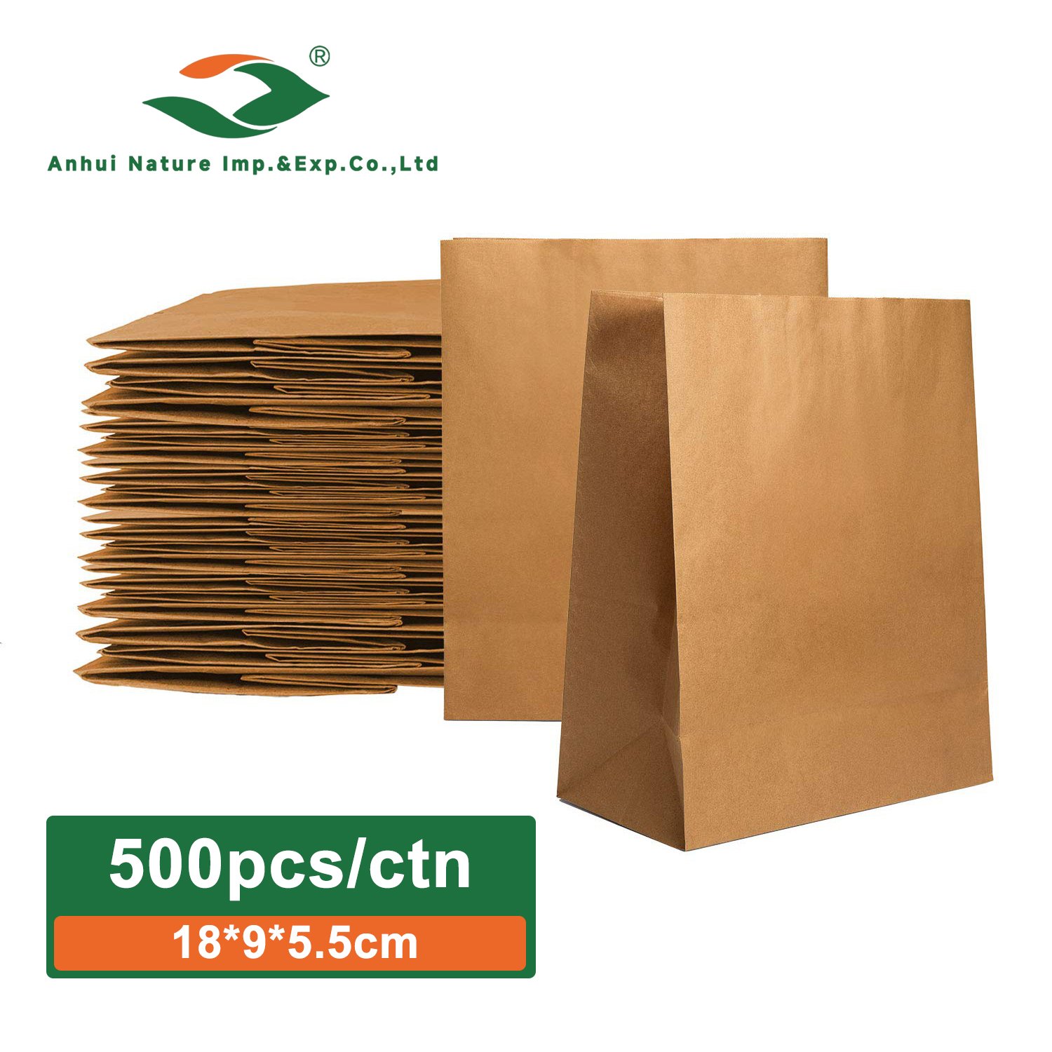 Square Bottom Paper Bag (18*9*5.5cm)