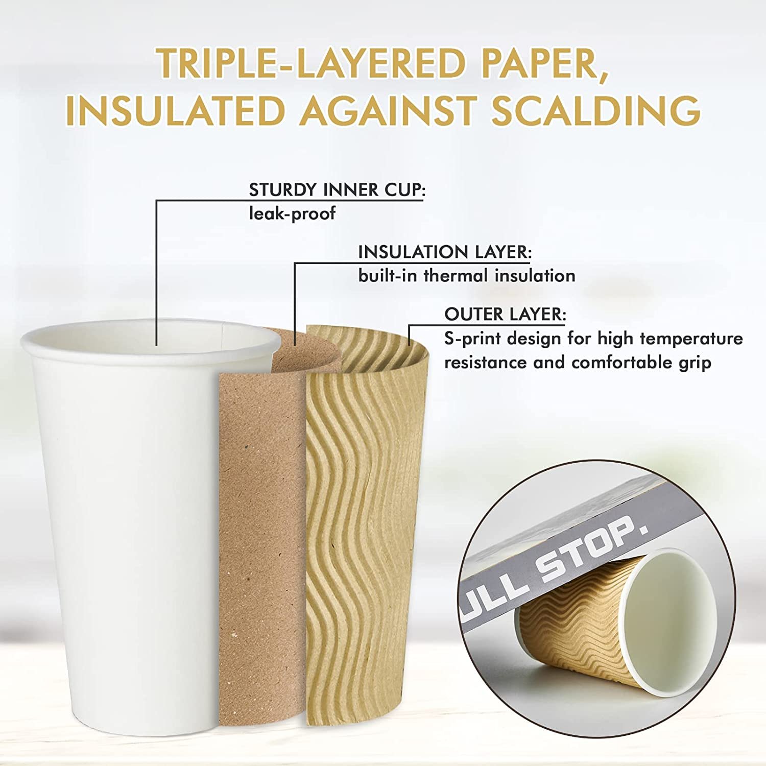 Ripple-Wall Paper Cup