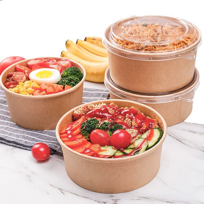 25 1000ML Round Salad Bowl
