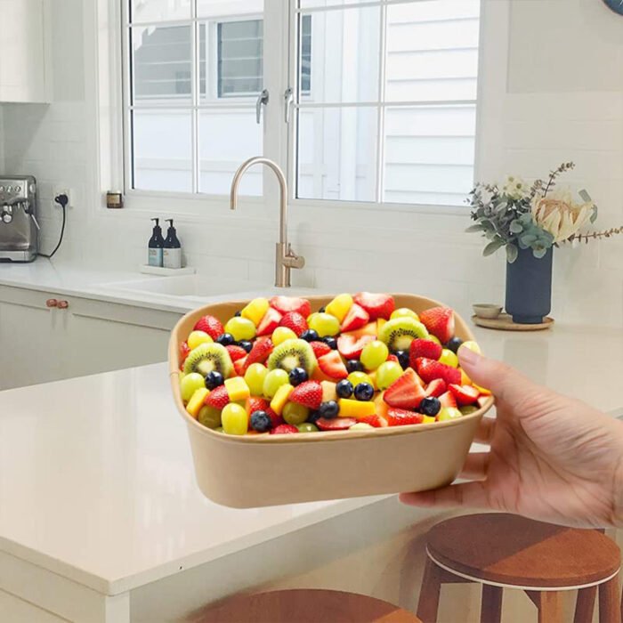 32 1000ML Rectangle Salad Bowl