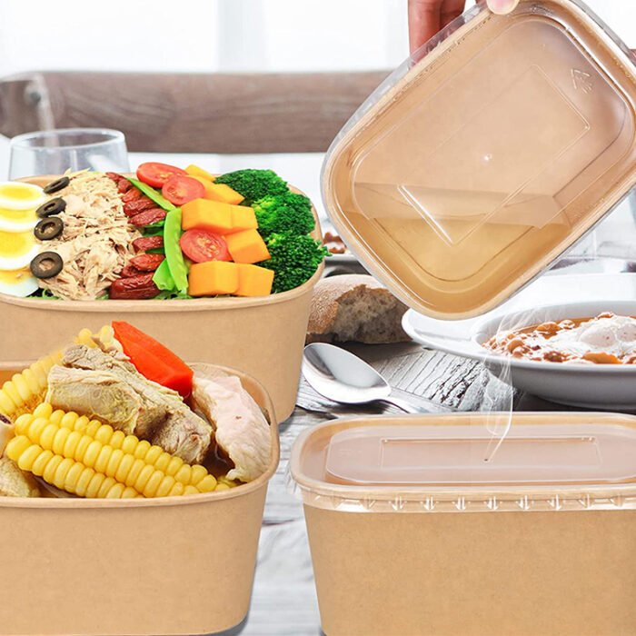 34 1000ML Rectangle Salad Bowl