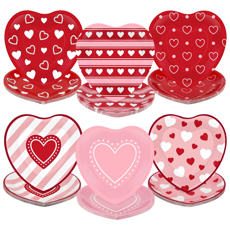 38 Special Shaped Paper Plate (Heart-Shaped Paper Plate)