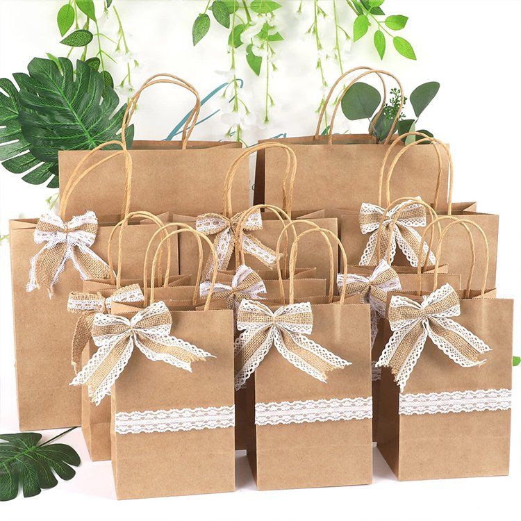 Twisted Handle Paper Bag (27*32*11cm)