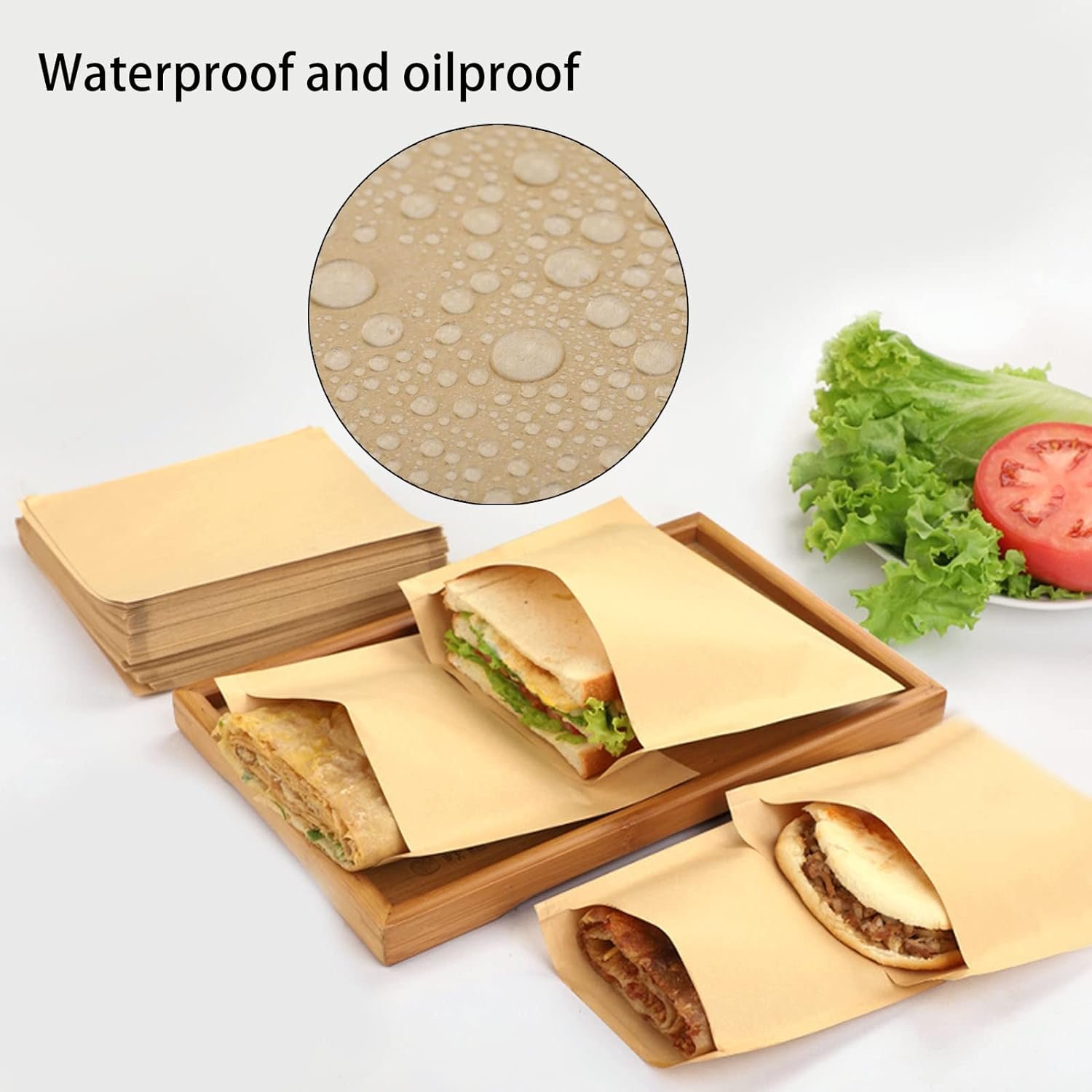 66 Sandwich Paper Bag (28*19cm)