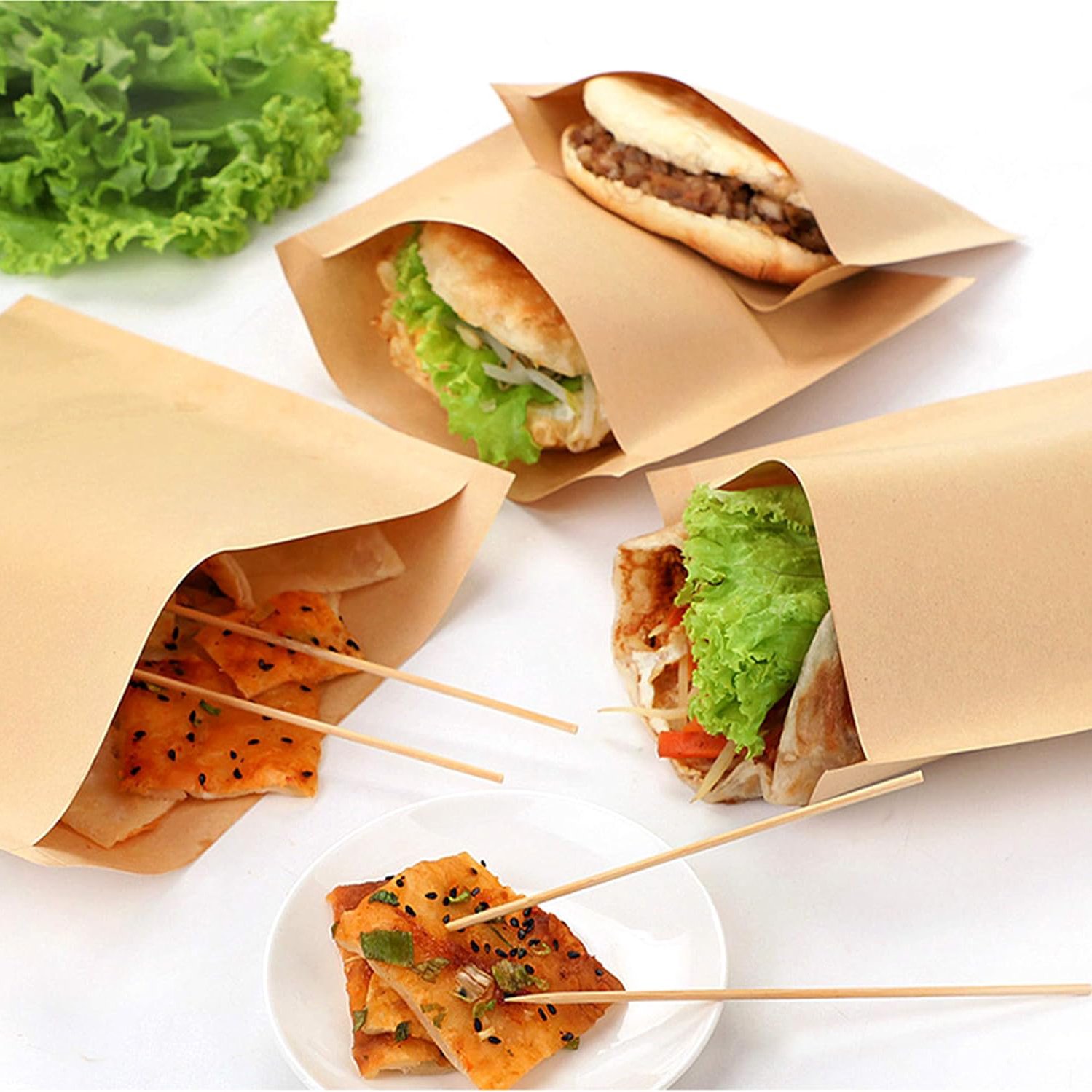 72 Sandwich Paper Bag (28*19cm)