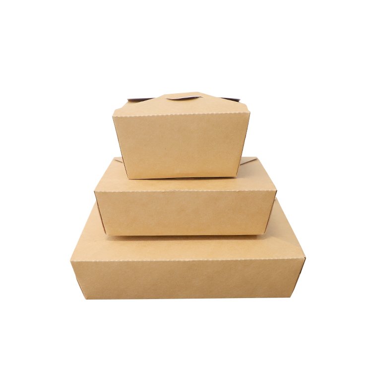 8 Kraft Paper Food Box