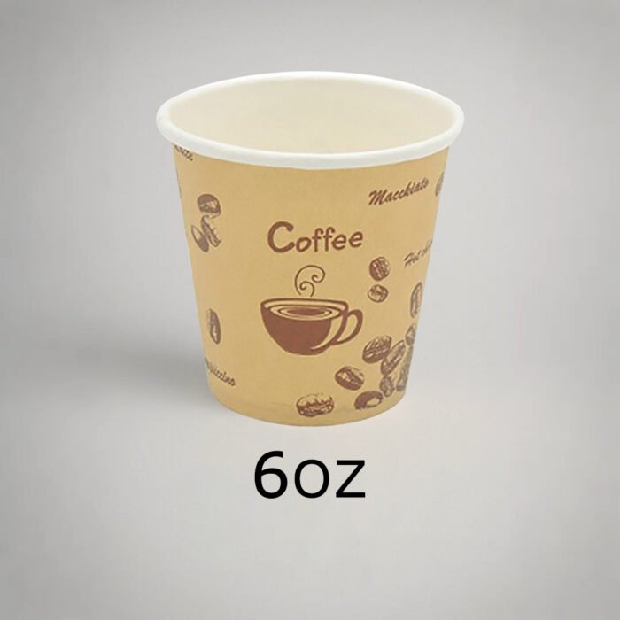 单层杯6OZ 6OZ-C Single-Wall Paper Cup