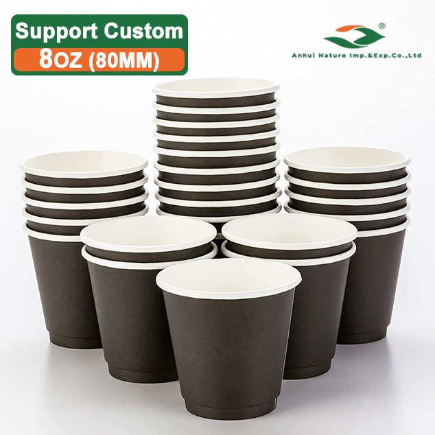 8OZ(80mm) Double-Wall Paper Cup