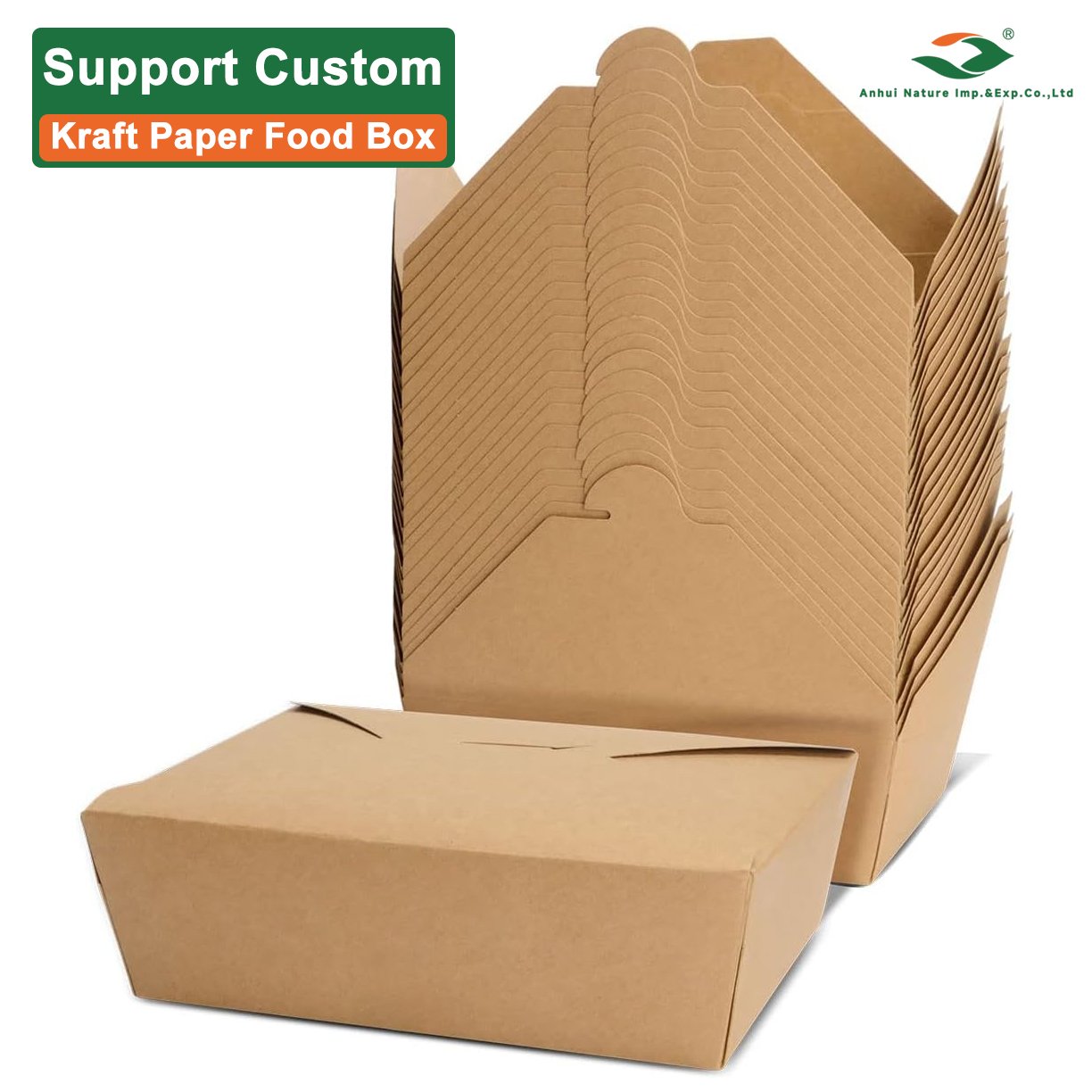 Kraft Paper Food Box