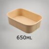 650ML Rectangle Salad Bowl
