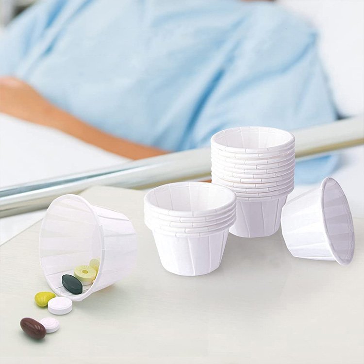 20 0.75OZ Paper Souffle Cup