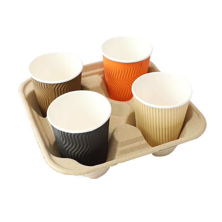 21 Paper Cup Holder (2*Cup Holder Tearable)