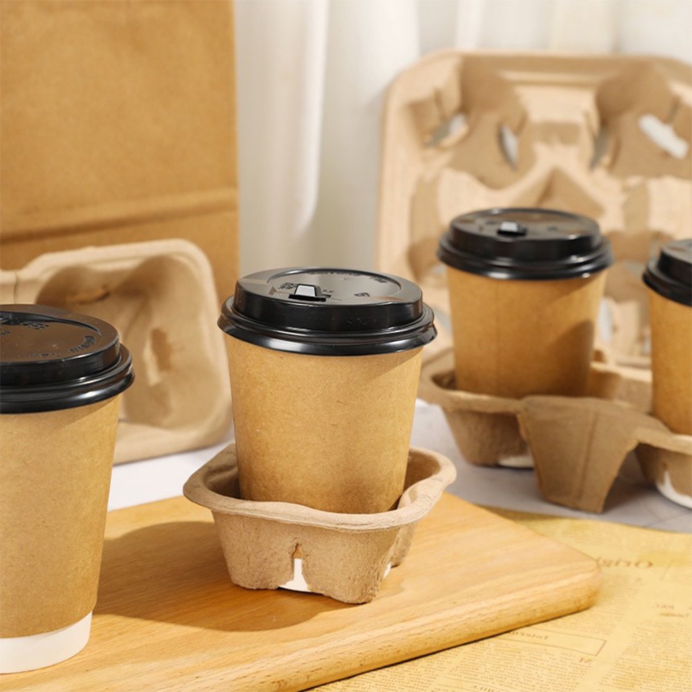 27 Paper Cup Holder (2*Cup Holder Tearable)